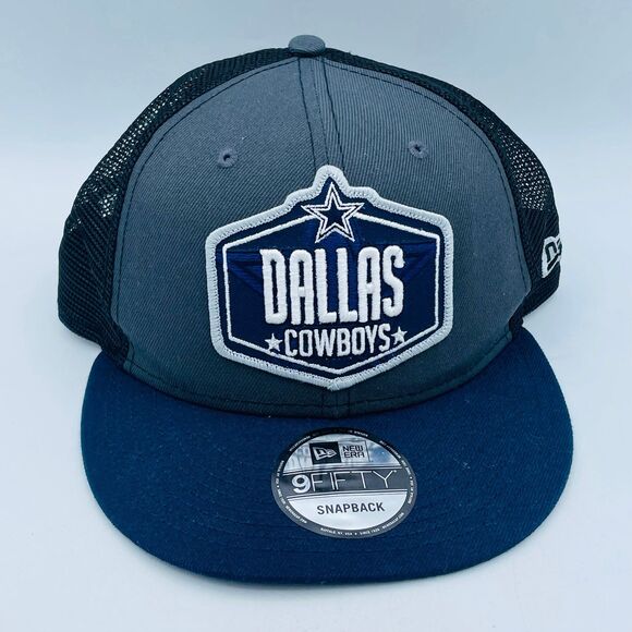 Dallas Cowboys NFL Draft New Era Team Name Hat Cap 9Fifty Snapback Style OS
